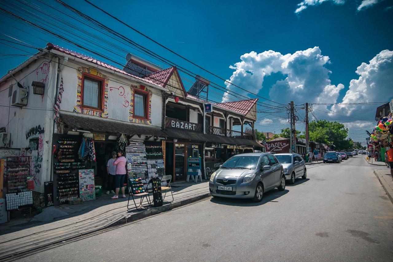 Bazart Vama Veche Hostel Bagian luar foto